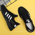 New Arrival Factory Custom Friendly Price Lightweight Male Fashion Sneakers Black And White Mesh Comfortable Men Running Shoes